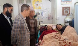 बिरामीको अवस्था बुझ्न स्वास्थ्यमन्त्रीसहितको विज्ञ टोली जन्तेढुङ्गामा